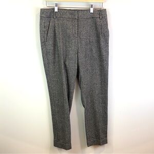 Weekend MaxMara wool blend tweed pants size 8